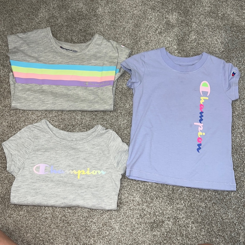 Champion girl shirt set